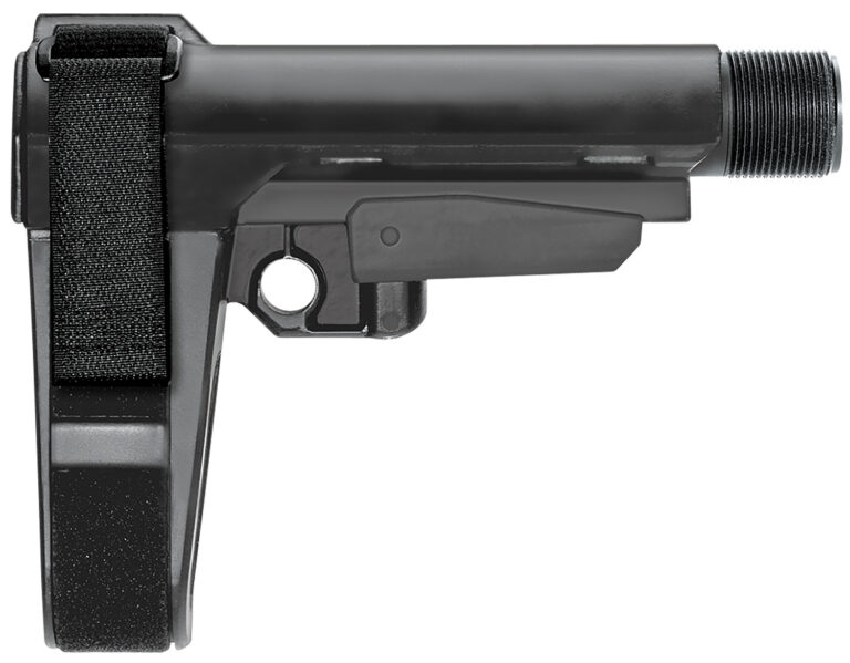 SB Tactical SBA3X-01-SB SBA3 Brace Synthetic Black 5-Position Adjustable for AR-Platform (Tube Not Included)