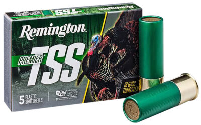 Remington Ammunition 28045 Premier TSS Turkey 12 Gauge 3″ 1 3/4 oz Tungsten 9 Shot 5 Per Box/ 50 Case