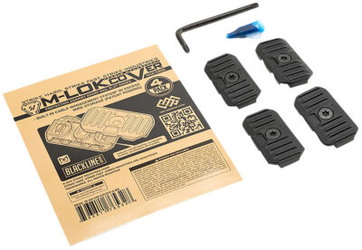 Strike Industries AR-CM-COVER-S-BK Cable Management Cover Short 1.57″L Black Polymer for M-Lok