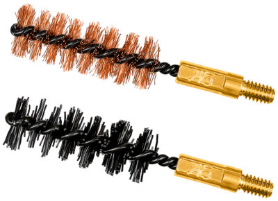Otis FG345NB Bore Brush Set  44 Mag/458/45/460/450/454 Cal 8-32″ Thread 2″ Long Bronze/Nylon Bristles 2 Per Pkg