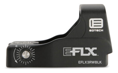 Eotech EFLX3RWBLK EFLX Mini Reflex Sight  Matte Black 1 x 3 MOA Red Dot