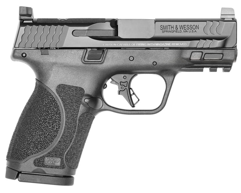 M&P9 M2.0 OPTIC READY COMPACT 9MM LUGER SEMI-AUTO HANDGUN M&P 9 M2.0 COMP OR 9MM LUGER 3.6'' BBL (2)15RD BLK NO SAFETY