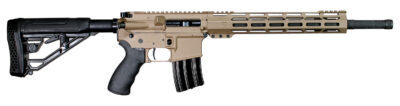 Alexander Arms Tactical 50 Beowulf 7+1 18″ Black Barrel, Flat Dark Earth Cerakote, Black Adjustable B5 Systems Bravo Stock, Finger Grooved Black Polymer Grip, Optics Ready