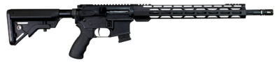 Alexander Arms RTA17BL Tactical 17 HMR 10+1 18″ Barrel, Black Adjustable B5 Systems Bravo Stock, Finger Grooved Black Polymer Grip, Optics Ready