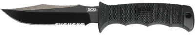 SOG SEAL PUP ELITE BLCK 4.85″ W/STH