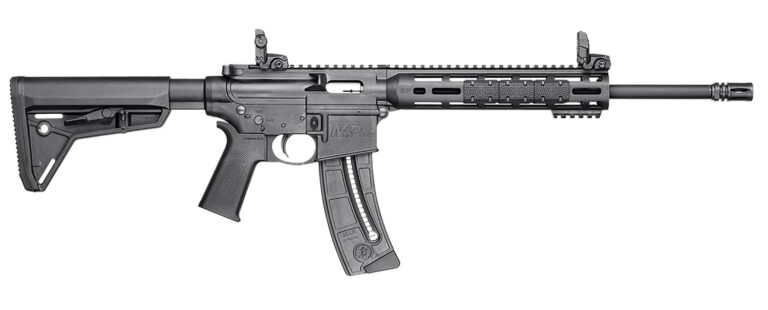 SMITH & WESSON M&P 15-22 SPORT MOE SL BLK 22LR 16.5" 25RD