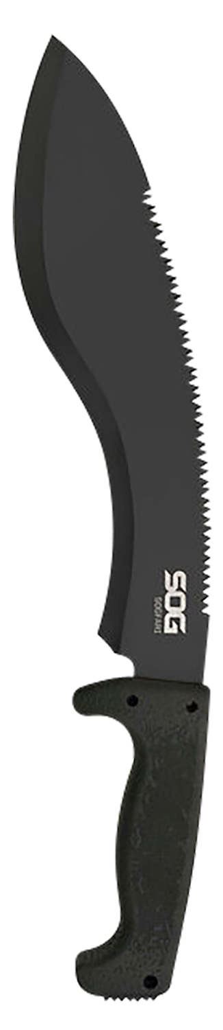 S.O.G SOGMC11N SOGfari  12″ Black Hardcased 3Cr13MoV SS Blade Black Kraton Handle 18″ Long Includes Sheath