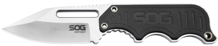SOG INSTINCT BLACK 2.3" W/SHEATH