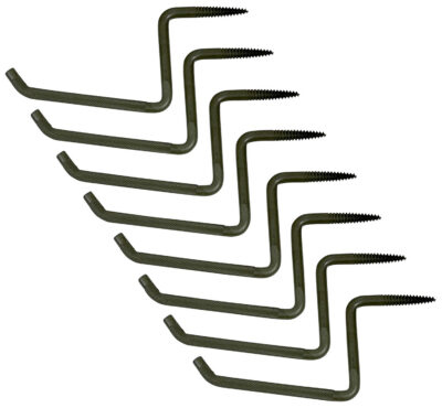 Ameristep AMSAMEAC0101 Grizzly Tree Step 6″ Wide Black 8 Pack