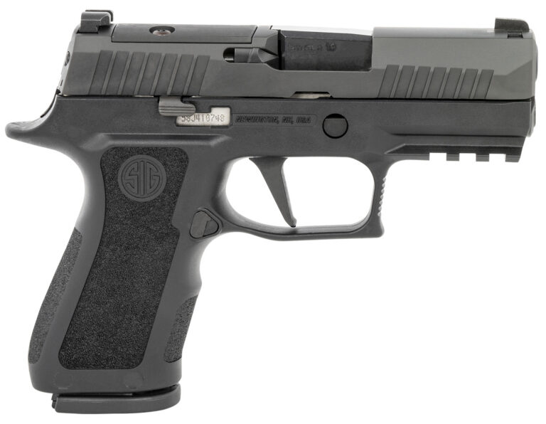 P320 XCOMPACT 9MM LUGER SEMI-AUTO HANDGUN P320 XCOMPACT 9MM LUGER 3.6'' BBL (2)15RD MAGS STRIKER BLACK