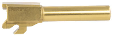 9MM LUGER BARREL WITHOUT LCI FOR SIG SAUER® P320 COMPACT /CARRY P320COMPACT/CARRY 3.9”BBL  9MM LUGER W/O LCI NON-THREAD GOLD