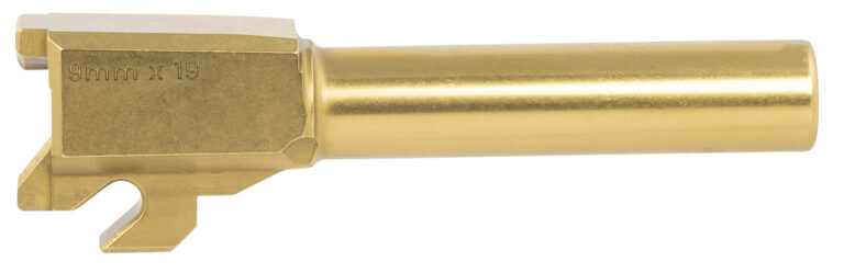 9MM LUGER BARREL WITHOUT LCI FOR SIG SAUER® P320 COMPACT /CARRY P320COMPACT/CARRY 3.9''BBL  9MM LUGER W/O LCI NON-THREAD GOLD