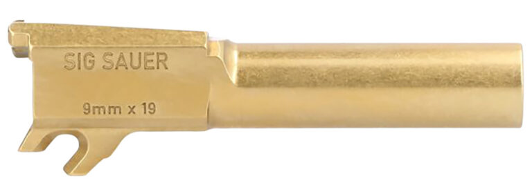 9MM LUGER BARREL W/LCI FOR SIG SAUER® P365/365X/365-XMACRO P365 3.1''BBL 9MM LUGER W/LCI NON-THREADED GOLD