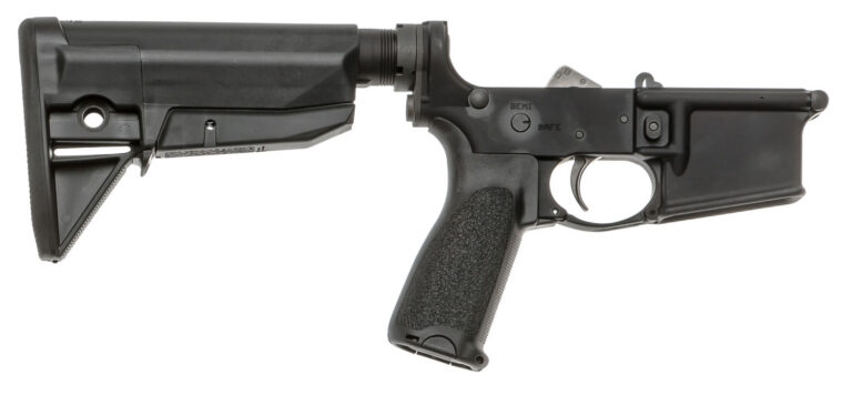 COMPLETE LOWER RECEIVER W/ BCMGUNFIGHTER™ STOCK FOR AR-15 COMPLETE LOWER RECEIVER W/ GUNFIGHTER STOCK BLK