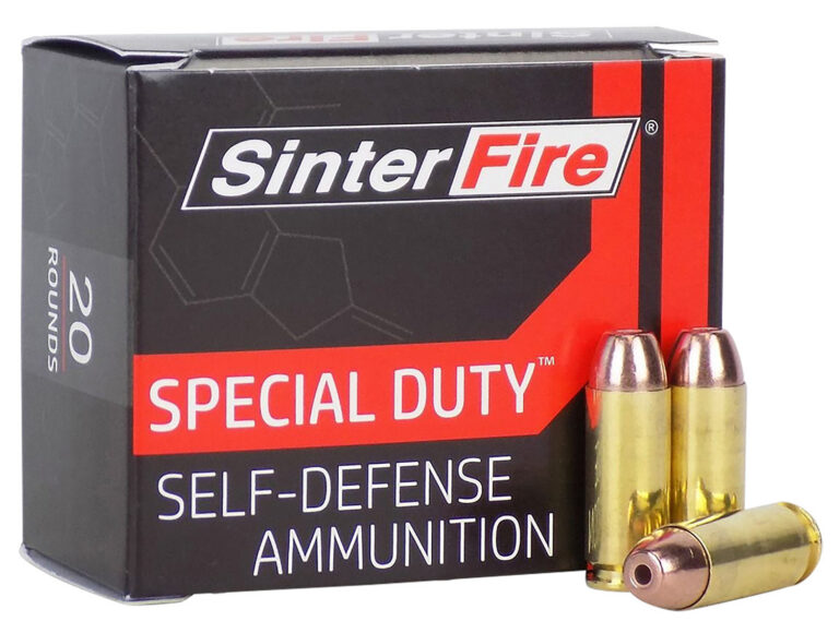 Sinterfire Special Duty Pistol Ammo 10mm 125 gr. HP 20 rd.