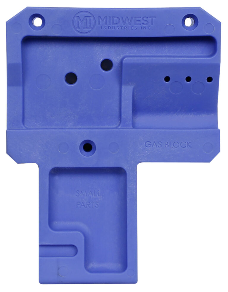Midwest Industries MILRB Lower Receiver Block Blu Polymer for Mil-Spec AR-15 Lower
