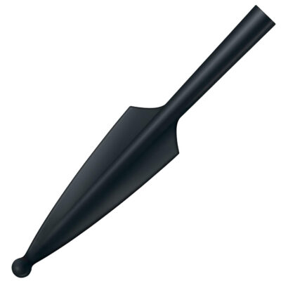 Cold Steel CS92R95 Spear Head Trainer 10.66″ Fixed Plain Black Santoprene Blade 6.33″ Black Santoprene Handle