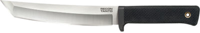 Cold Steel CS-35AM San Mai Recon 7″ Fixed Plain Tanto VG-10 San Mai Blade/Black Textured Kray-Ex Handle