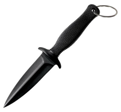 Cold Steel CS-92FBB FGX Boot Blade II 3.25″ Fixed Plain Black Griv-Ex Blade/Black Checkered Kray-Ex Handle