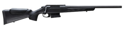 Tikka JRTXC382 T3x CTR Compact 6.5 Creedmoor 10+1 20″ Black Heavy Barrel, Black Steel Receiver w/Picatinny Rail, Black Synthetic Stock