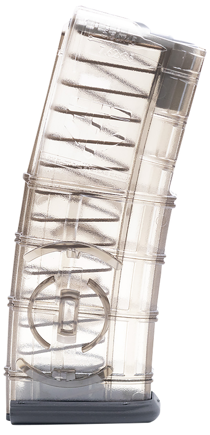 ETS Group AR1530CG2 Rifle Mags Gen 2 30rd 5.56x45mm NATO Fits AR-15 Clear Polymer Detachable w/ Coupler