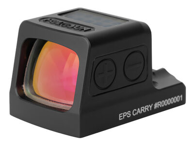 Holosun EPSCARRYRDMRS EPS Carry  Black Anodized 1 x  0.58″ x 0.77″ 2 MOA Red Dot/32 MOA Circle Multi Reticle