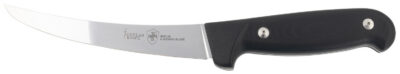 Templar Knife K6BBK362 Boning  6″ Fixed Plain Damasteel Blade, 5″ Black G10 Handle