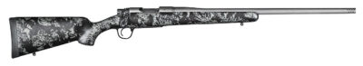 Christensen Arms 8010107200 Mesa FFT 6.5 Creedmoor 4+1 20″ Threaded Barrel, Tungsten Gray Cerakote, Black with Gray Webbing Stock