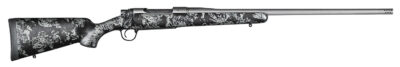 Christensen Arms 8010107800 Mesa FFT 7mm Rem Mag 3+1 22″ Threaded Barrel, Tungsten Gray Cerakote, Black with Gray Webbing Stock