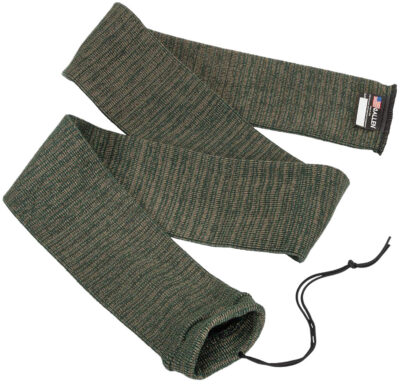 Allen 133 Gun Sock  52″ Rifle/Shotgun Heather Green Silicone-Treated Knit