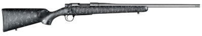 Christensen Arms 8010200200 Mesa Long Range 308 Win 4+1 24″ Threaded Barrel, Tungsten Gray Cerakote, Black with Gray Webbing Stock