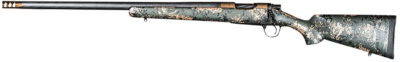 Christensen Arms 8010620900 Ridgeline FFT 7mm-08 Rem 4+1 20″ Carbon Fiber/Threaded Barrel, Burnt Bronze Cerakote, Green with Black/Tan Accents Stock, Left Hand