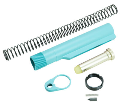 Timber Creek Outdoors ARBTKRE Buffer Tube Kit  Robin’s Egg Blue for AR-15