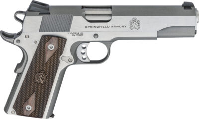 1911 GARRISON 9MM LUGER SEMI-AUTO HANDGUN 1911 GARRISON 9MM LUGER 5” BBL (1)9RD MAG STAINLESS