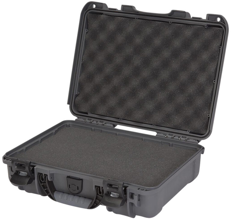 Nanuk Pistol and Accessory Hard Case w/Foam Graphite 13.2 in. x 9.2 in. x 3.8 in.