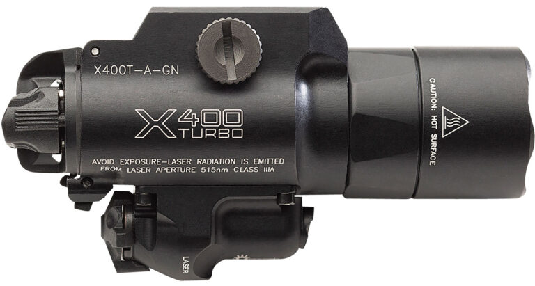 SUREFIRE X400 TURBO GRN LSR BLK