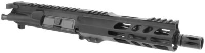 TacFire BU-556-7 Pistol Upper Assembly  5.56x45mm NATO Caliber with 7″ Black Nitride Barrel, Black Anodized 7075-T6 Aluminum Receiver & M-LOK Handguard for AR-Platform Includes Bolt Carrier Group