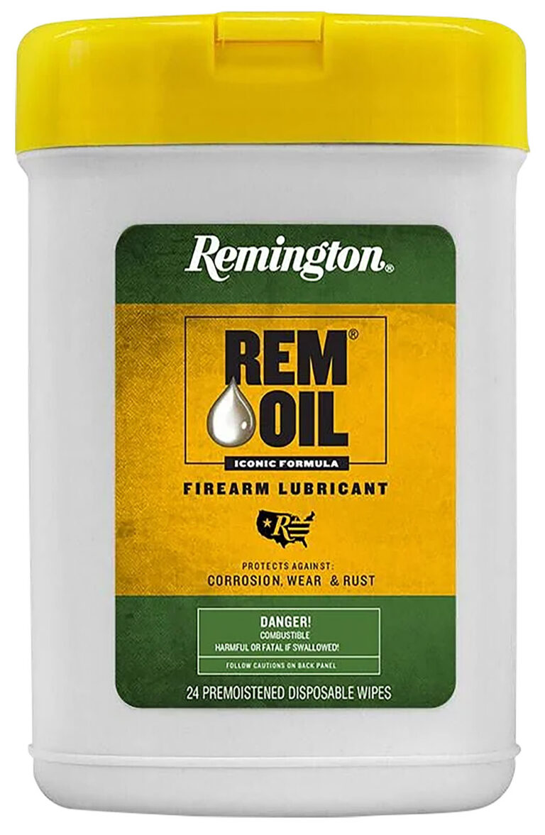 Remington Accessories 16325 Rem Oil Cleans/Lubricates/Protects Wipes 24 Count