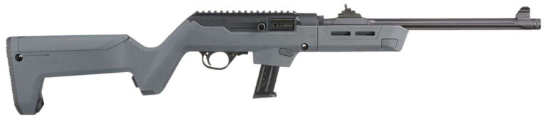 RUGER PC BKPKR 9MM 16" 10RD GRY THRD