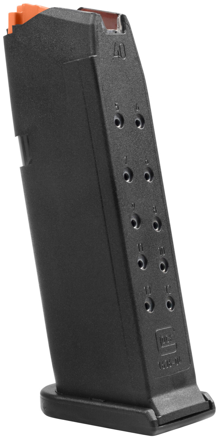 GLOCK GEN5 Mag G23 13rd (Mag floor plate 01, follower orange) Pkg