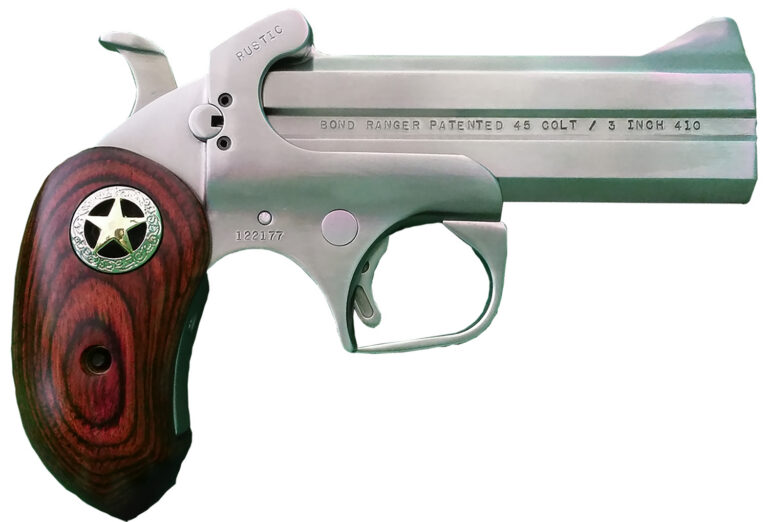 Bond Arms Rustic Ranger 45LC/.410 4.25" Bbl Rosewood Ext Grip