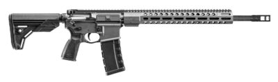 FN 36100683 FN 15 DMR3 5.56x45mm NATO 18″ Barrel 30+1, Tungsten Gray Receiver, Black OEM Stock & Grip, Optics Ready