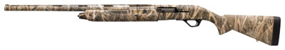 Winchester Repeating Arms 511283292 SX4 Waterfowl Hunter 12 Gauge 3.5″ 4+1 2.75″ 28″ Vent Rib Steel Barrel, Aluminum Alloy Receiver, TruGlo Fiber Optic Sight, Full Coverage Mossy Oak Shadow Grass Habitat, Synthetic Stock, LOP Spacers, Left Hand