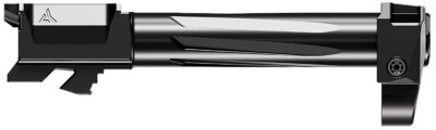 Radian Weapons G19G4ILRN Ramjet & Afterburner Combo 9mm Luger Compatible w/Glock 19 Gen4, Fluted Black Stainless Steel
