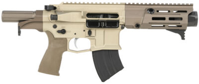 Maxim Defense MXM50800 PDX 505-SPS 7.62x39mm Caliber with 5.50″ Barrel, 20+1 Capacity, Arid Brown Metal Finish, Arid Brown Polymer Grip