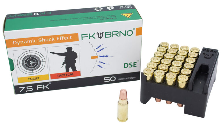 F9 Ammunition 7.5 FK (50/BOX) 101 Grain Solid Copper Monolithic W Flat Nose