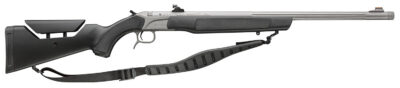 CVA PR3241S Accura MR-X 50 Cal 209 Primer 26″ Matte Fluted Stainless Steel Threaded Barrel, Drilled & Tapped Stainless Steel Receiver, Adjustable Black Synthetic Stock