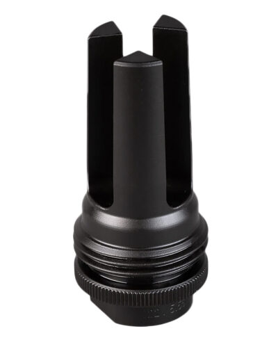 SilencerCo AC590 ASR Flash Hider Black Steel with 5/8″-24 tpi Threads for 30 Cal