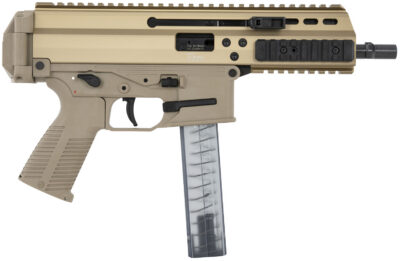 B&T Firearms 36039CT APC SD 9mm Luger 30+1 6.80″ Black Steel Barrel, M-LOK Handguards, Coyote Brown Anodized Aluminum Picatinny Rail Receiver, Coyote Polymer Grips, Ambidextrous