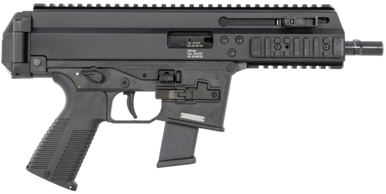 B&T APC45 PRO GLOCK LOWER PSTL 45ACP 7" BLACK 13RD